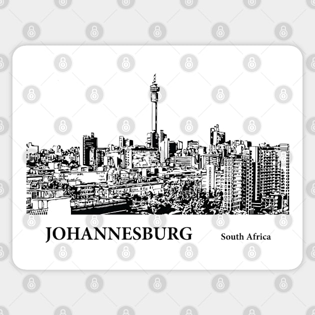 Johannesburg South Africa Sticker by Lakeric